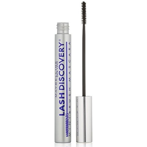Maybelline Maybelline New York Lash Discovery Αδιάβροχη Μάσκαρα, Πολύ Μαύρη [351] 0.16 oz (Συσκευασία 3)
