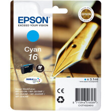 Cartucho de tinta cian EPSON T1622 - Pluma estilográfica (C13T16224012)