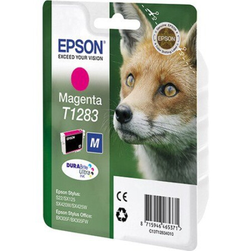 Epson Epson Singlepack Magenta T1283 DURABrite Ultra Ink