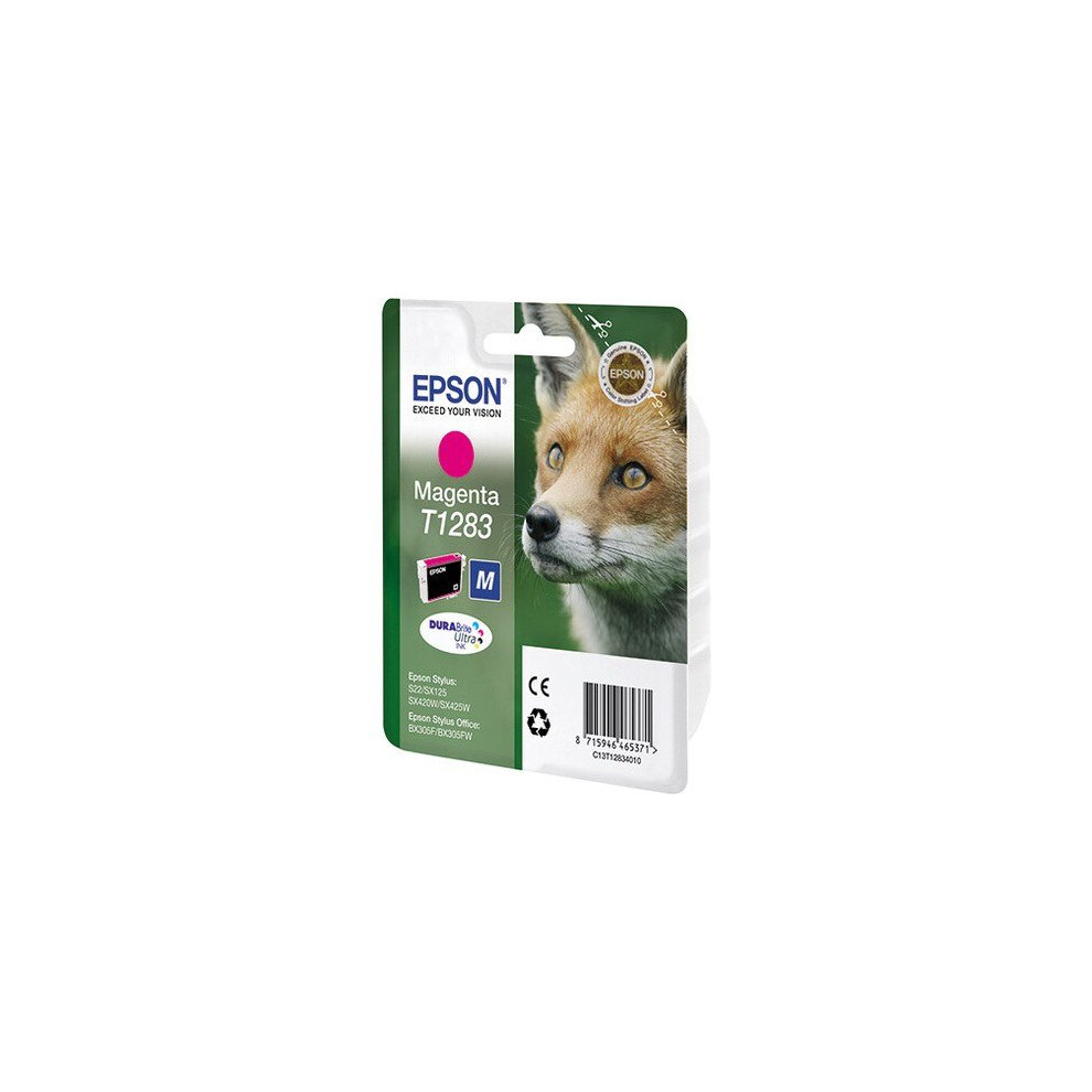 Epson Singlepack Magenta T1283 Durabrite Ultra Ink