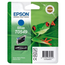 EPSON Paket mit 1 Patrone T0549 - Blau - Standard 13ml