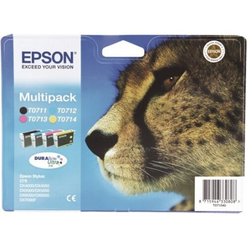 Epson Multipack 4-colours T0715 DURABrite Ultra Ink