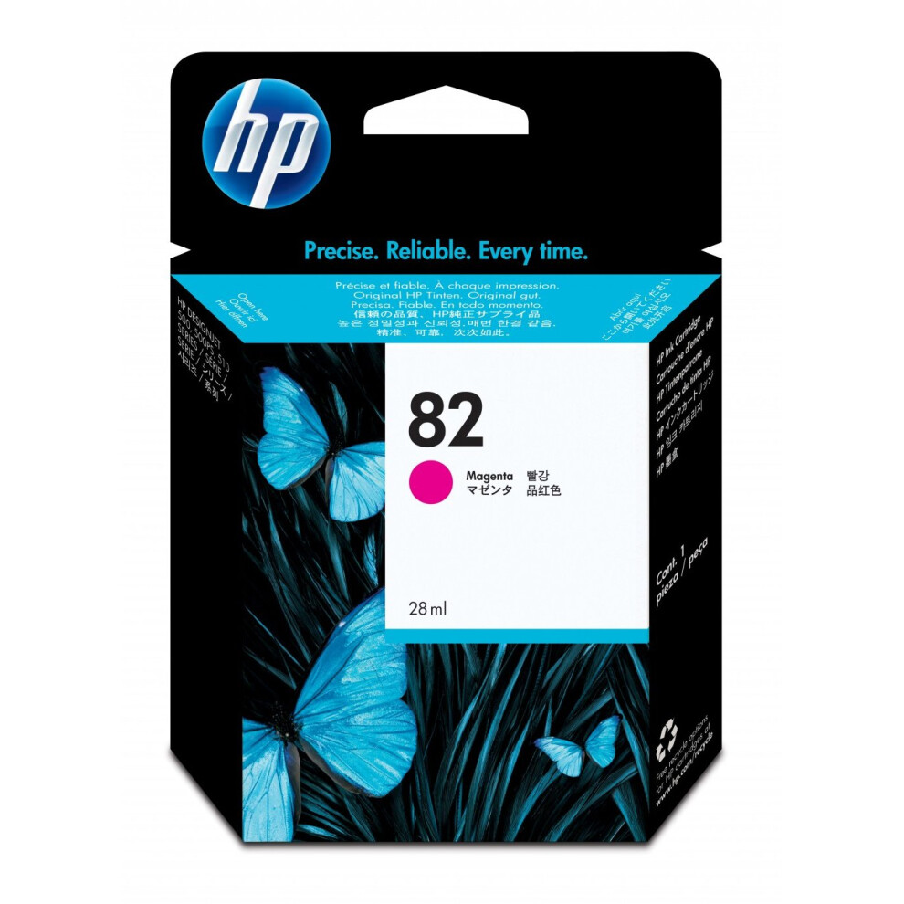 HP 82 28-ml Magenta DesignJet Ink Cartridge