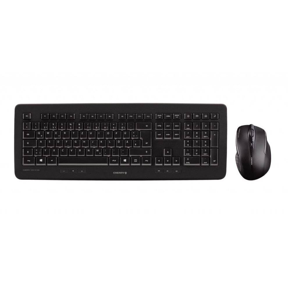 Cherry Dw 5100 Rf Wireless Uk English Black