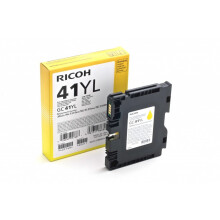 Cartuccia d'inchiostro Gel Giallo Ricoh GC41YL