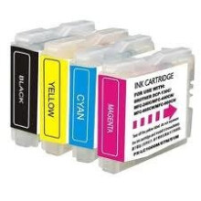 Cartouche d'encre BROTHER LC-121 - Noir, Magenta, Cyan, Jaune - Jet d'encre - Pack de 1