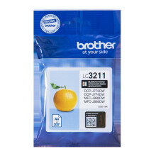 Brother LC-3211BK 200pages Black ink cartridge