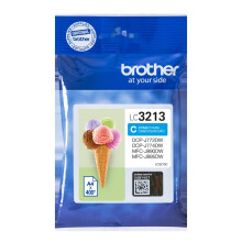 Cartuccia inkjet Brother LC3213C - Ciano - Alta Capacità - 400 Pagine