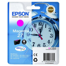 Cartucho de tinta magenta EPSON T2703 - Despertador (C13T27034012)