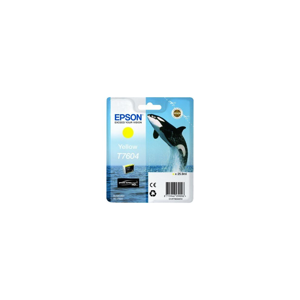 Epson T7604 Ink Cartridge Yellow