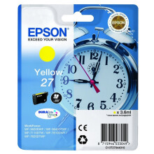 Cartucho de tinta amarilla EPSON T2704 - Despertador (C13T27044012)