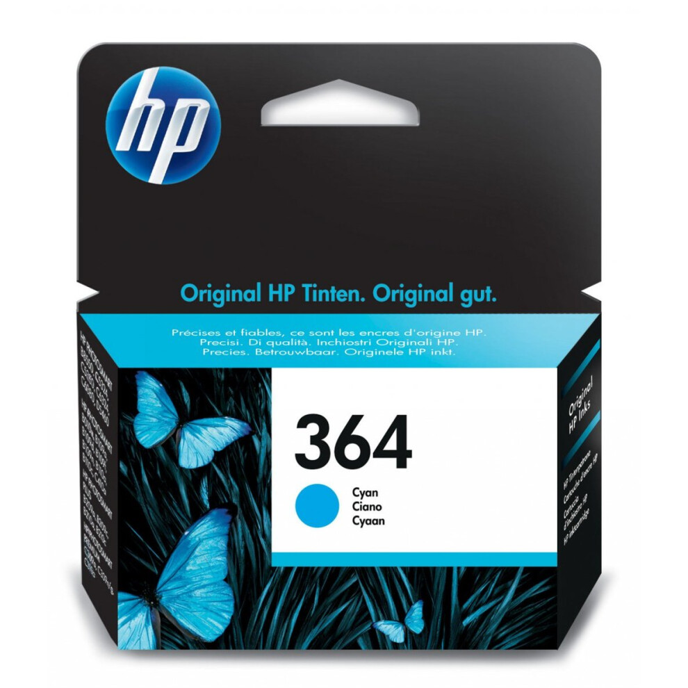 HP 364 Cyan Original Ink Cartridge