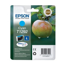 EPSON Tintenpatrone T1292 Cyan - Apfel (C13T12924012)