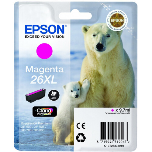 Epson EPSON T2633 - Eisbär - Magenta XL