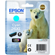 Epson Singlepack Cyan 26XL Claria Premium Ink