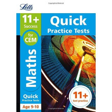 11+ Maths Quick Practice Tests Age 9-10 for the CEM tests (Letts 11+ Success)