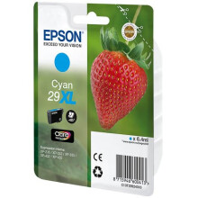 EPSON Tintenpatrone T2992 XL Cyan - Erdbeere (C13T29924012)
