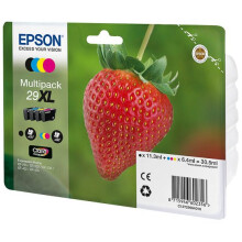 EPSON Multipack T2996 XL - Aardbei - Zwart, Cyaan, Magenta, Geel (C13T29964012)
