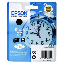 EPSON Tintenpatrone T2701 Schwarz - Wecker (C13T27014012)