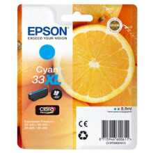 EPSON T3362 XL Cyan Tintepatrone - Oranges (C13T33624012)