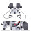 Homcom HOMCOM Mini Stepper Step Machine w/ Cushion Mat for Leg Arm Full Body Training 2