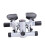 Homcom HOMCOM Mini Stepper Step Machine w/ Cushion Mat for Leg Arm Full Body Training 7
