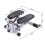 Homcom HOMCOM Mini Stepper Step Machine w/ Cushion Mat for Leg Arm Full Body Training 9