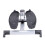 Homcom HOMCOM Mini Stepper Step Machine w/ Cushion Mat for Leg Arm Full Body Training 5