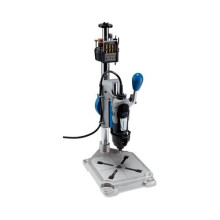 Dremel 3-in-1 Workstation, Drill Press, Rotary Tool Holder, and Flex-Shaft Tool Stand - Black/Blue
