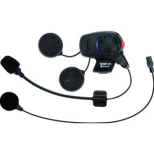 Sena SMH5-UNIV Bluetooth Headset & Intercom for Scooters and Motorcycles with Universal Microphone Kit - Black