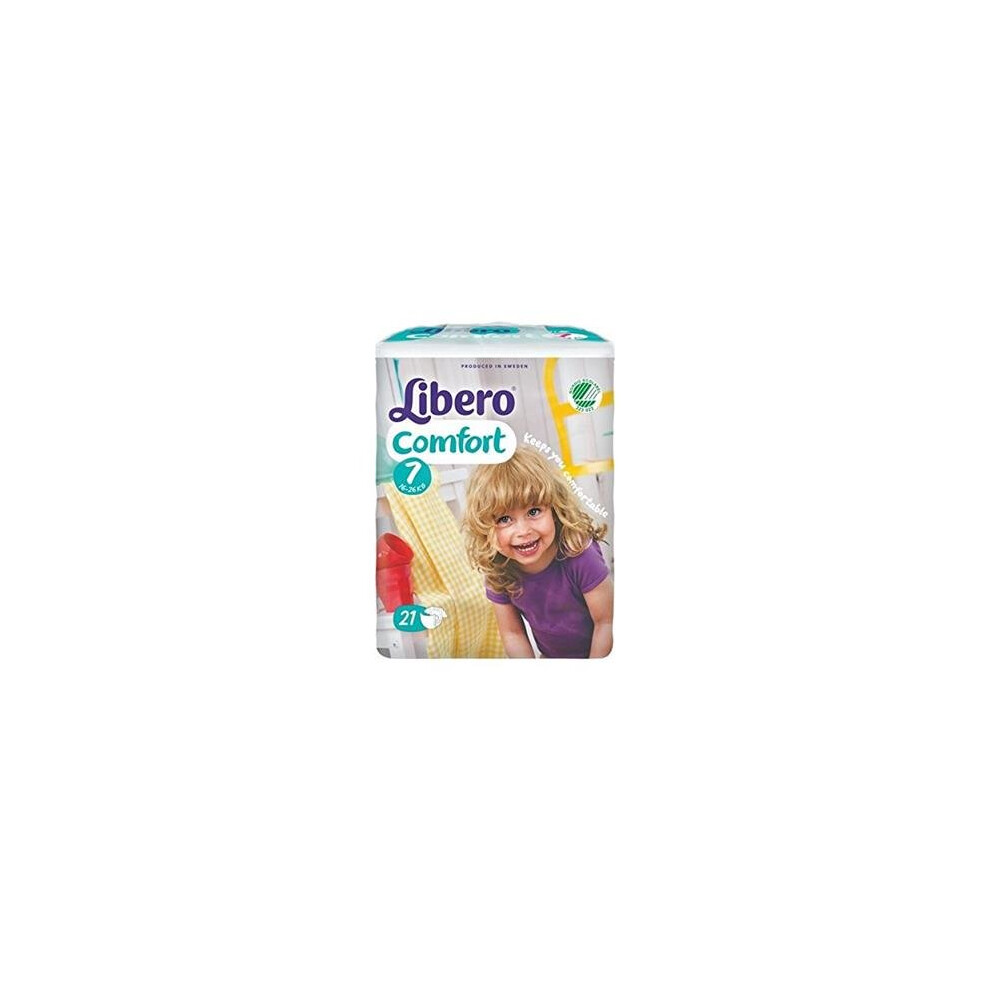 Libero 7 Comfort XLarge Nappies 16-26kg Case of 8 Packs of 21-image-OPC-PGXGJT-NEW