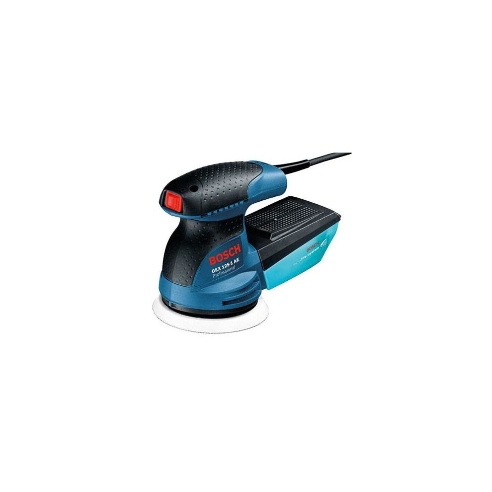 Bosch Professional GEX 125-1 AE 125mm Corded Random Orbit Sander, 240V, Ergonomic & High-Performance Finish