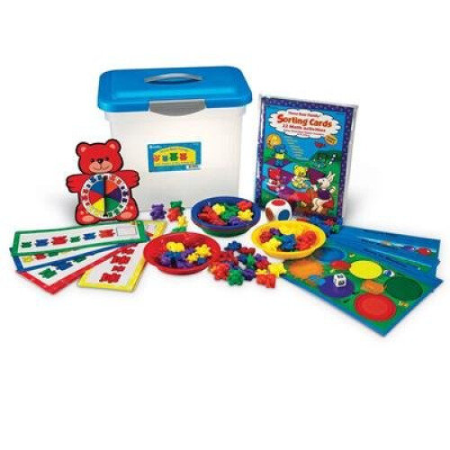 Learning Resources Learning Resources Three Bear Family Sort, Pattern & Play Activity Set