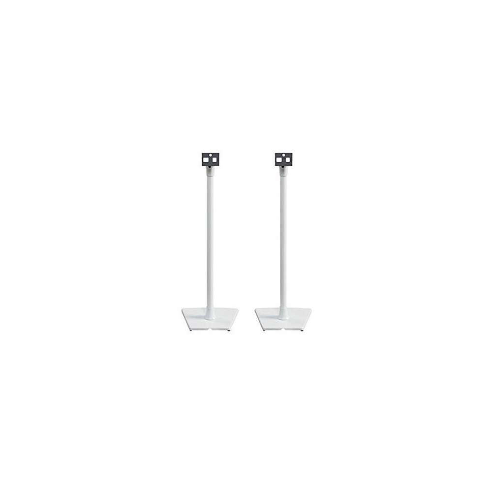 Sanus WSS22-W2 Wireless Speaker Stands designed for SONOS ONE, PLAY:1 and PLAY:3 - Pair (White)