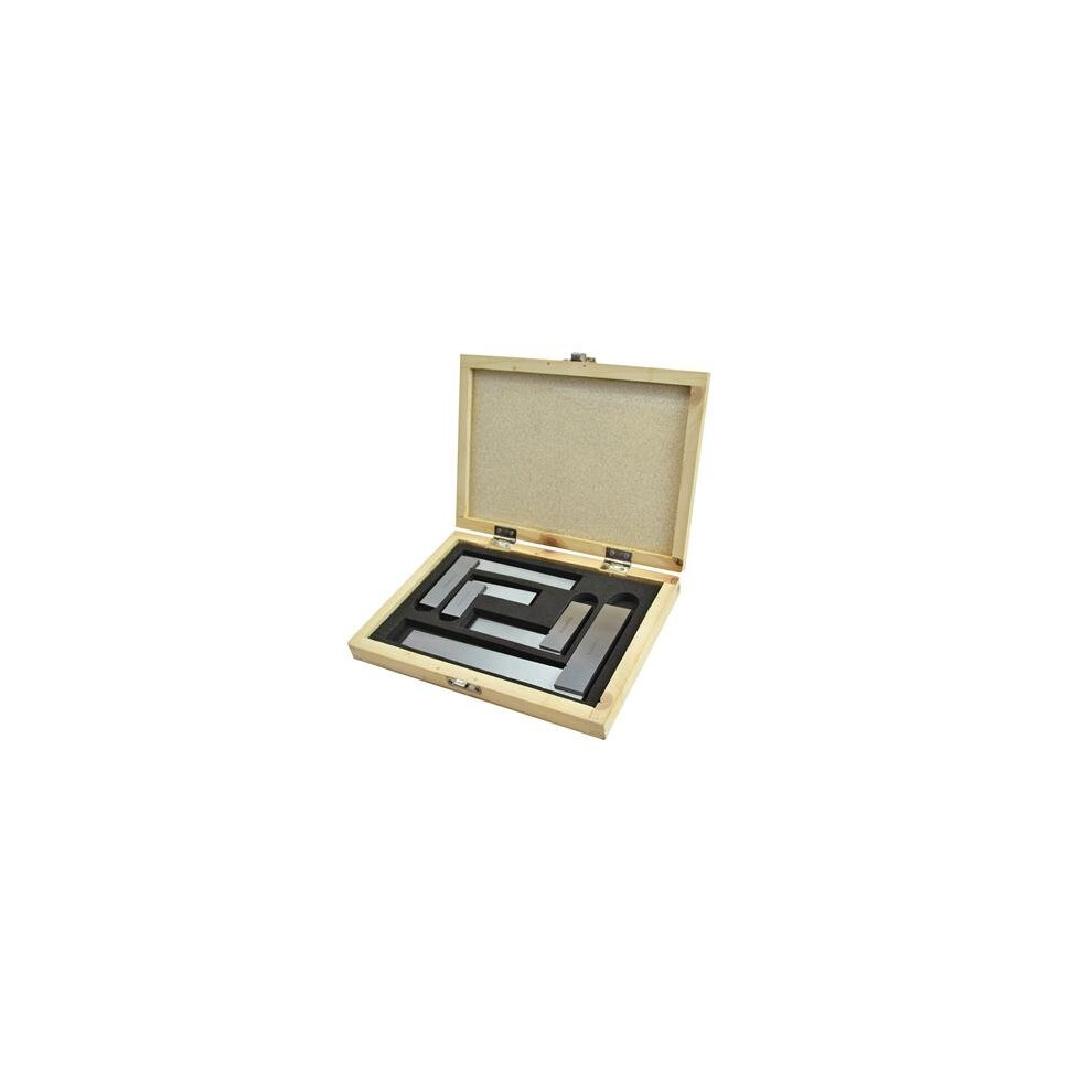 Faithfull Engineers Squares Set 4Pc (2/3/4/6In)