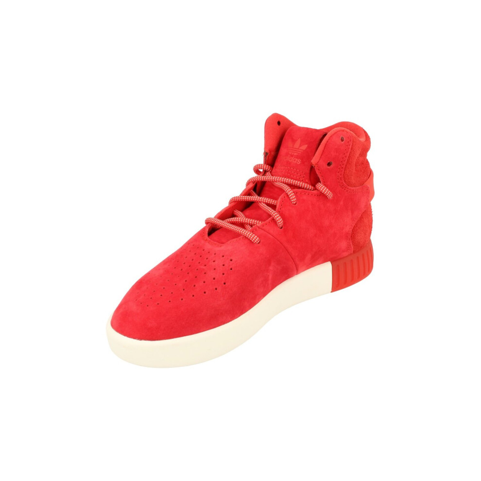 (5) Adidas Originals Tubular Invader Mens Hi Top Trainers Sneakers