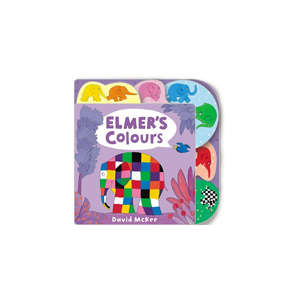 Elmer's Colours: Tabbed Board Book