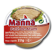 Tuna Fish Pate Manna - 24 un x 22gr