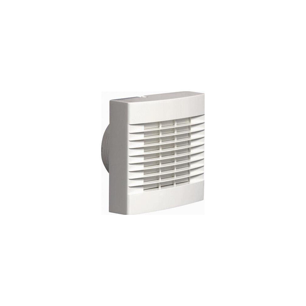 Airvent 459318A 100Mm 4' Bathroom Humidity Extractor Fan With Humidistat, Pullcord And Automatic Shutters 5015135395940