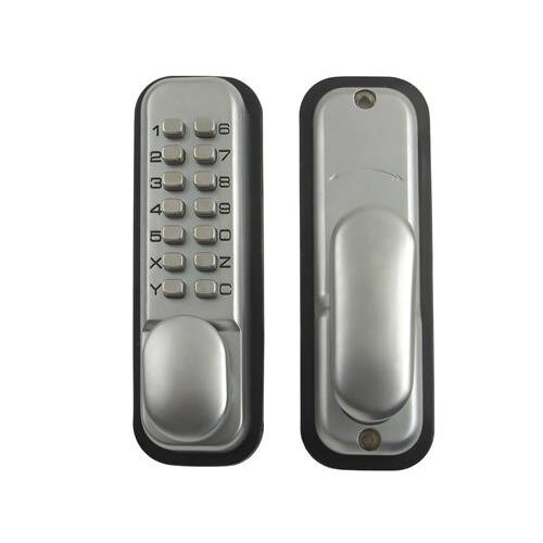 Yale Yale Locks PDL02SC Push Button Door Lock - Chrome Finish
