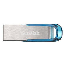 SanDisk Ultra Flair 128 GB USB 3.0 Flash Drive, Upto 150MB/s read - Blue