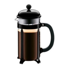 BODUM Chambord Coffee Maker, 8 Cup, 1 Litre, Black