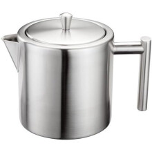 Stellar Oslo 5-Cup Teapot, Silver, 1 Litre