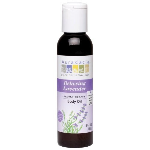Aura Cacia, Körperöl, Lavendel, 4 fl oz (118 ml)