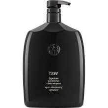 ORIBE Signature Conditioner - Retail Liter 33.8 fl oz Hydrating Daily Moisturizer for Lustrous Shine & Easy Detangling