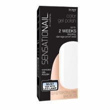 SensatioNail Color Gel Polish White Lily .25 oz