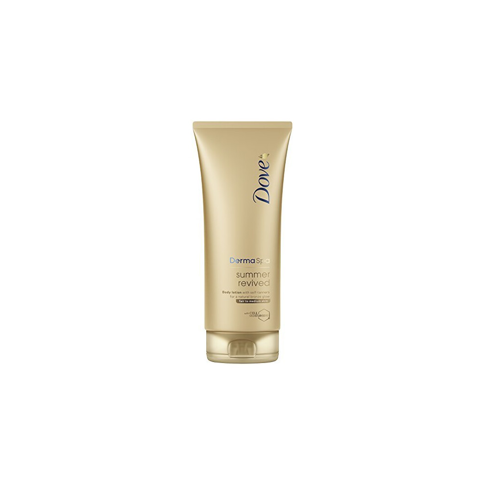 Dove Derma Spa Summer Revived Fair To Medium Skin Body Lotion 200ml