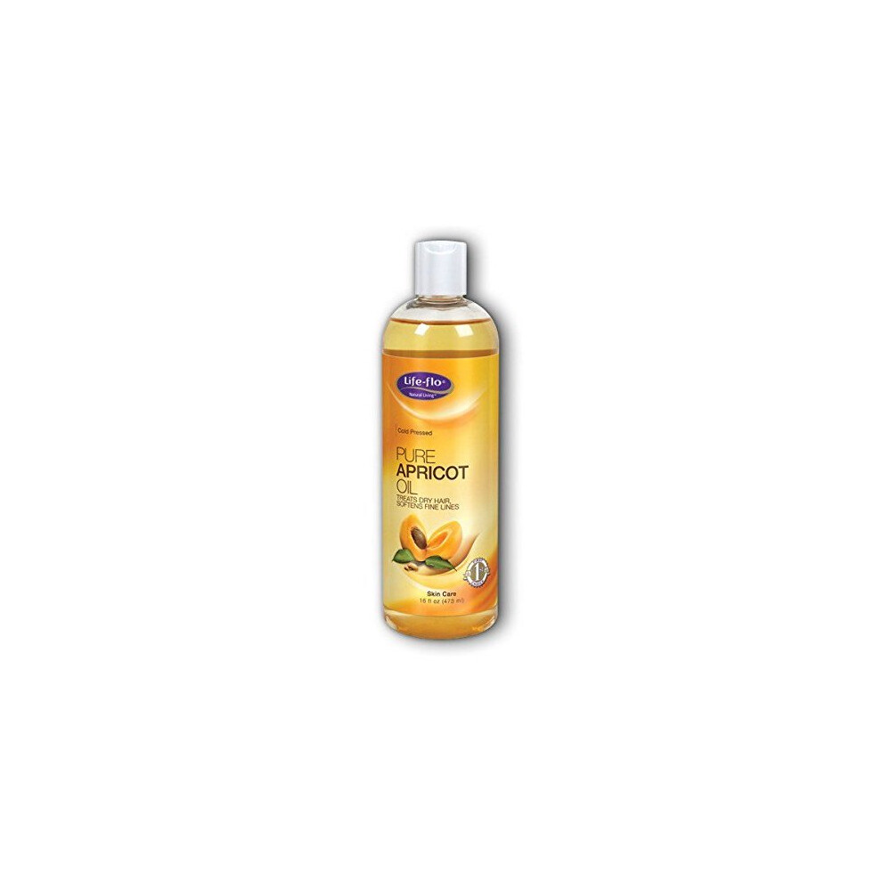 LifeFlo Oil Pure Apricot 16 Ounce