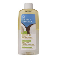 Desert Essence, Kokosnussöl Zweiphasig, Ziehen Spülung, 8 fl oz (237 ml)