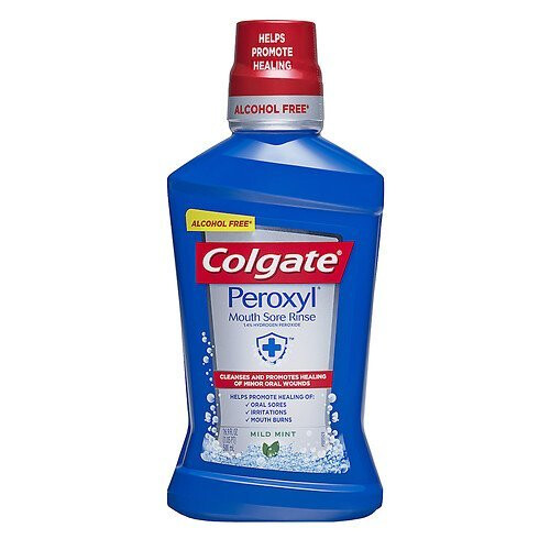 Colgate Colgate Peroxyl collutorio, menta delicata, 16,9 oz